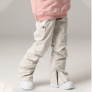 Pantalones de Esquí Unisex Vintage Personalizables de Alta Calidad, Resistentes al Viento, Impermeables, Transpirables y de Tejido Softshell con Frente Plano - Product Image 2