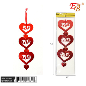 14 \ "cuore d'amore ciondolo 240 pz/CS per le decorazioni di san valentino - Product Image 1