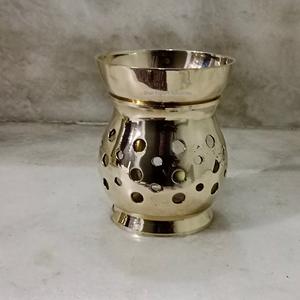 Porte-encens en laiton fait à la main en métal Oud Mabkhara Ramadan décoration classique Bakhoor brûleur pour parfum d'intérieur - Product Image 6