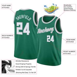 Nouveau gros personnalisé hommes ensembles de basket-ball uniformes vêtements de sport respirants jeunesse basket-ball maillot nom et numéro Logo maillots - Product Image 4