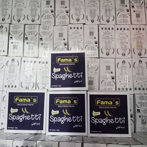 Spaghetti de blé dur égyptien de qualité supérieure Fama 400g, pâtes de qualité supérieure, prix compétitif, option de marque privée - Product Image 1