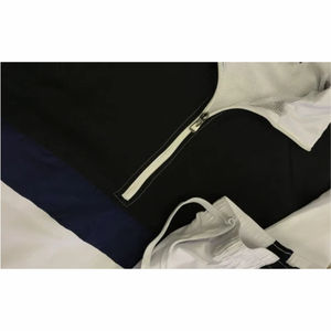 Vêtements d'entraînement sur mesure en gros, décontractés, respirants, légers, grande taille, hauts de survêtement à manches longues avec fermeture éclair 1/4, élastiques et réfléchissants - Product Image 3