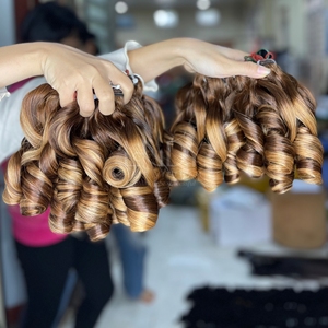 ไฮไลท์สีด้วยเนื้อเด้งจากการต่อผมเวียดนาม - Product Image 2