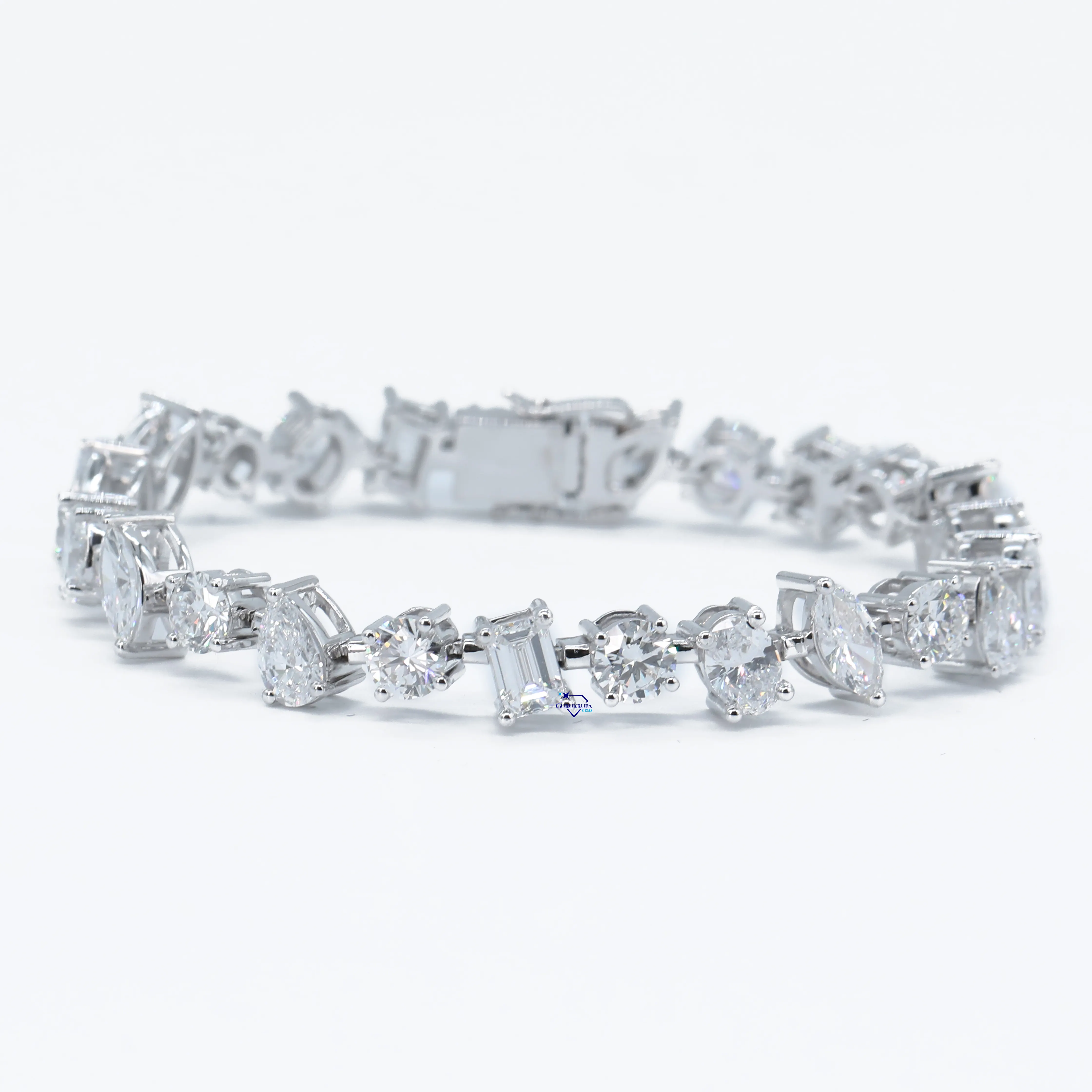 Onze Nieuwste Sieraden Gemaakt In 925 Sterling Zilveren Hiphop Armband Met Lab Geteelde Diamant Voor Dames Nieuw Binnen Merk Armband