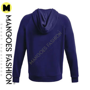 Sweat à capuche personnalisé pour homme avec demi-zip, design unique de crâne, fermeture éclair intégrale, épaules tombantes, streetwear personnalisé - Product Image 2