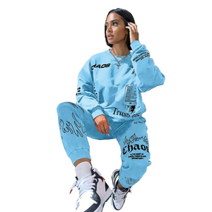 ชุดวอร์มผู้ชายแบบมีฮู้ด กางเกงจ็อกเกอร์ทรงบานผ้าฟลีซเนื้อนุ่ม พิมพ์โลโก้ได้ตามต้องการ ราคาส่งถูก คุณภาพดีที่สุด - Product Image 2