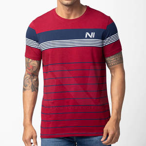 Camiseta Personalizada al por Mayor con el Logotipo de Tu Marca, 100% Algodón, Lisa, Extra Grande, Informal para Hombre - Product Image 1