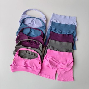 Traje informal a rayas para mujer, los mejores bolsillos de un solo pecho, camisas de manga larga, pantalones cortos de cintura alta, conjuntos femeninos, ropa de playa para mujer - Product Image 4