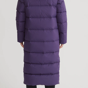 Chaqueta larga acolchada de calidad superior para mujer, estilo informal con relleno de algodón, precio bajo - Product Image 6