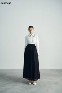 Wholesale Price Women'S <b>Skirt</b> Anti-Wrinkle Eco-Friendly Jack <b>Maxi</b> <b>Skirt</b> <b>Winter</b> Clothes for Women Whiteant Sustainable Fashion - Product Image 3