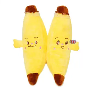 Boneka Pisang Ganda Mewah, Bantal Peluk Buah Plushie, Hadiah untuk Ulang Tahun, Valentine, Natal