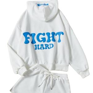 ชุดวอร์มพิมพ์ลายพัฟสำหรับผู้หญิงพิมพ์ลายได้ตามที่ต้องการ - Product Image 1