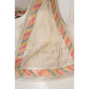 Embroidered Chiffon Three-Quarter Sleeve <b>Top</b> for Spring/Summer - Product Image 6