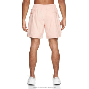 Shorts de Playa para Hombre, Cintura Alta, 100% Algodón, Secado Rápido, Transpirables, Anti-UV, Resistentes al Viento, para Verano, Playa, Running, Gimnasio, Entrenamiento - Product Image 4
