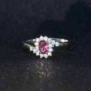 Anillo de Promesa Claddagh de Plata de Ley 925 con Corazón Irlandés y Circonitas, Regalo de Navidad de Calidad AAA+, Nuevo, Cus-Jew138 - Product Image 1