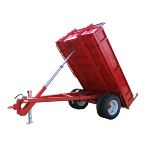 Volquete hidráulico PTO Driven Tractor Farm Dump 1,5 T-10 t Mini Farm Trailer Material de hierro 2-5 Ton 7-10 Toneladas - Product Image 1