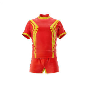 Tenues de rugby unisexes pour adultes Optimum IRSA SPORTS, logo personnalisé, sublimation, spandex/polyester, respirant, antibactérien, séchage rapide - Product Image 2