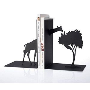 Sujetalibros metálicos funcionales diseñados para un almacenamiento organizado de libros, con fácil colocación, peso pesado y agarre firme. - Product Image 5
