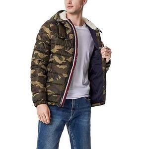 Nouvelle marque de mode, vestes décontractées pour hommes à capuche coupe-vent printemps automne, 100% polyester, vestes de rue avec motif camouflage - Product Image 2