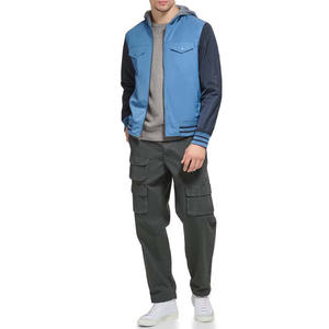 Nouvelle mode, prix bas, blousons aviateur pour hommes, baseball classique, haut, vêtements d'extérieur d'hiver, veste universitaire, fermeture éclair, col montant avec poche - Product Image 2