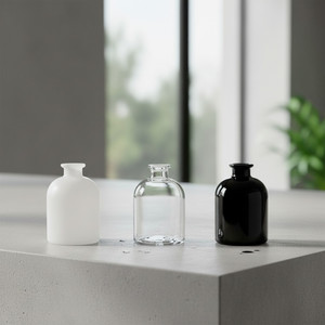 Apothecary Bottle Bud <b>Vase</b> - 4.3 (Various Colors) - HBD2104xx - Product Image 4