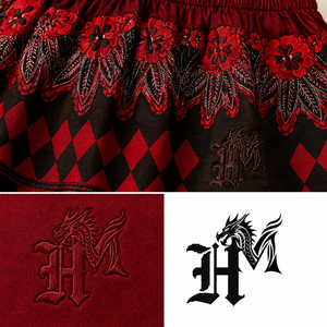 Vintage Breathable Women's Knee-Length <b>Skirts</b> with Embroidery Knitted Eco-Friendly 100% Polyester - Product Image 5