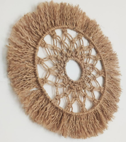 Nouvelle Décoration Murale en Macramé Fait Main en Jute, Motif « Some Wild Thing », Écologique, Décoration Murale Naturelle en Jute, Vente en Gros, Décoration Murale pour la Maison