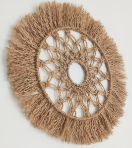 Nouvelle Décoration Murale en Macramé Fait Main en Jute, Motif « Some Wild Thing », Écologique, Décoration Murale Naturelle en Jute, Vente en Gros, Décoration Murale pour la Maison - Product Image 1