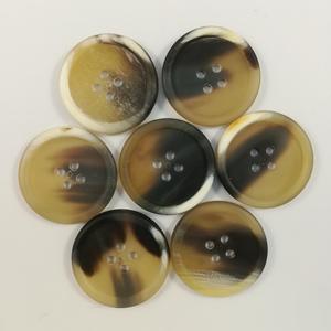 Natural Wholesale Buffalo Horn Finished <b>Button</b> Finished Colorful for Clothing Accessories High Quality - Product Image 6