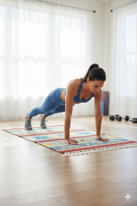 Tapis en coton moelleux moderne fait main avec envers réversible, lavable en machine, épaisseur personnalisable, pour la maison, les voyages et usage commercial - Product Image 4