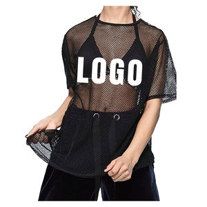 T-shirt court en maille respirant et séchant rapidement pour femme, coupe classique, haute qualité, anti-UV, écologique - Product Image 3