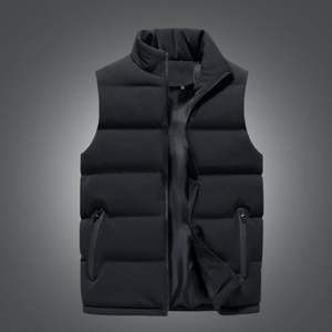 Chaleco Acolchado de Invierno para Hombre, Estilo Urbano, Personalizado con Logotipo OEM al por Mayor - Product Image 2