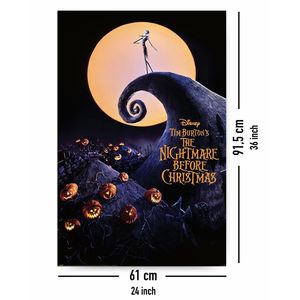 Affiche murale moderne The Nightmare Before Christmas, une seule feuille - Product Image 4