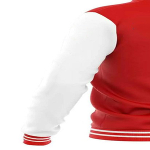 Nueva Chaqueta Varsity para Hombre, de Lona Suave y Cómoda, con Cuello Alto, Logotipo Frontal Personalizado, Diseño Único y Personalizado - Product Image 4