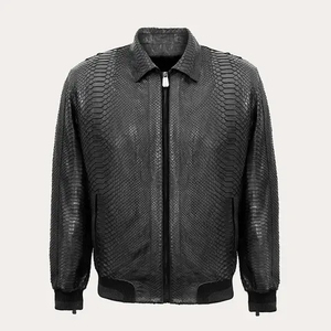 Top Hot Premium Quality Customized Logo Printing Winter Wear Men Leather <b>Jacket</b> in Different Colors - Product Image 4