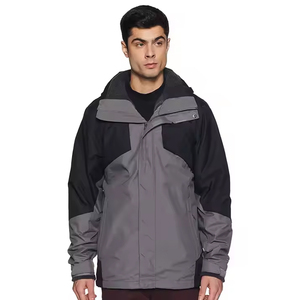 OEM High Quality High Street Style Stand Collar Front Logo Bomber Jacket Wholesale Custom Winter for Men Outdoor - Product Image 1