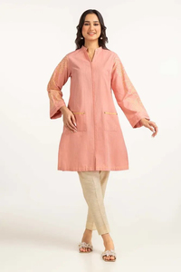 2025 Lady Fashion Apparel Long Cotton Design Wholesale Formal Unstitched <b>Kurtis</b> Customized OEM Serviced Customized Design - Product Image 5