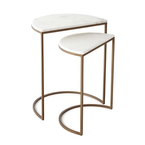 Vente chaude Table D'appoint En Métal Moderne Construction Élégante Table Basse pour Une Utilisation De Longue Durée Salon Chambre Salon Meubles - Product Image 4