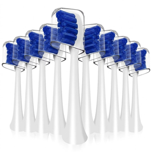 Paquete Económico de 10 Cabezales de Repuesto Redondos para Cepillos de Dientes Eléctricos Oral-B, Recambios Genéricos al por Mayor de Fábrica OEM - Product Image 1
