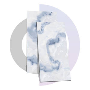 ORION BLUE Carreaux en porcelaine polie 9mm 600x1200MM / 24X48 Design classique moderne de qualité supérieure Carreaux en brique réfractaire certifiés CE - Product Image 1