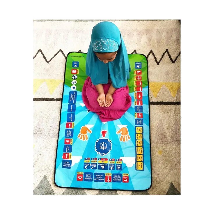 Reasonable Market Price of Travel Smart Prayer Rug Unbeatable Quality Learning Prayer Mats for Islamic Kids for Bulk Purchasers