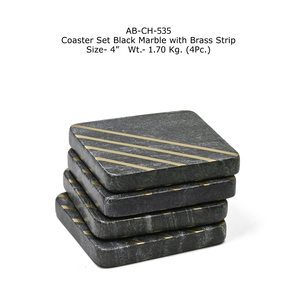 2023 gran oferta posavasos de mármol y piedra ecológicos 4 tipos posavasos de piedra conjunta para vajilla al mejor precio - Product Image 5