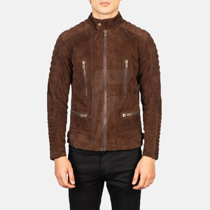 Venta caliente ropa de hombre duradera chaqueta de cuero de ante para hombres nueva moda chaqueta de invierno de cuero a prueba de viento - Product Image 1