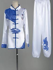 Kimono de Jiu Jitsu con Dragón Bordado, Uniforme de Competición de Kung Fu y Wushu para Niños, Traje de Tai Chi 100% Algodón Transpirable y Duradero - Product Image 2