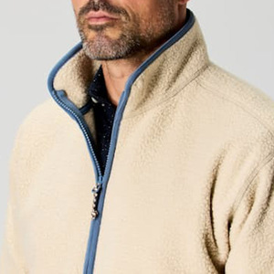 Sweat-shirt pour homme en gros, sweat-shirt à fermeture éclair sur le côté personnalisé, étiquette personnalisée, col montant, pull à fermeture éclair sur le côté pour homme - Product Image 5