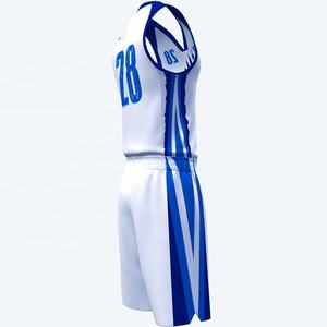 ชุดบาสเก็ตบอลดีไซน์ใหม่ คุณภาพดี ราคาสุดคุ้ม ระบายอากาศได้ดี ผลิตจากโพลีเอสเตอร์ 100% แบบไม่มีแขน พิมพ์โลโก้ ผลิตจากโรงงานโดยตรง - Product Image 4