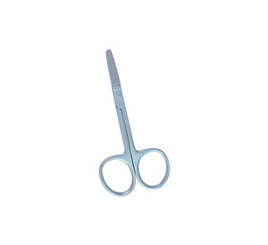 Tijeras de uñas para cutículas de manicura puntiagudas Extra afiladas curvas de acero inoxidable sólido de alta calidad - Product Image 1