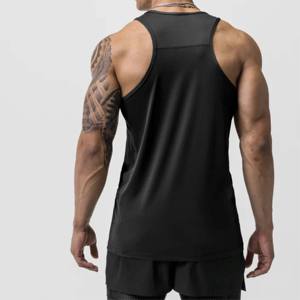 Camiseta sin mangas de rendimiento para hombre de alta calidad: absorbe la humedad, tela transpirable para una comodidad superior - Product Image 2