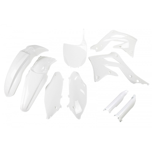 2012 2012 Kawasaki KXF Kit 450 carenatura in plastica bianca 047 - Product Image 1