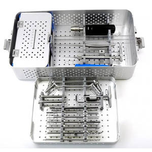 Juego de Instrumentos Ortopédicos de Acero Inoxidable de 3.5/4.0 mm, Herramientas Quirúrgicas Premium para Fijación de Fracturas y Traumatismos, Pentax - Product Image 1